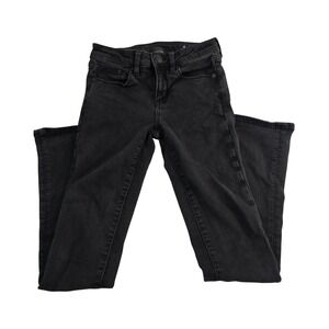 American Eagle Sunny Kick Black Wash Denim Jeans‎ Women's High Waisted